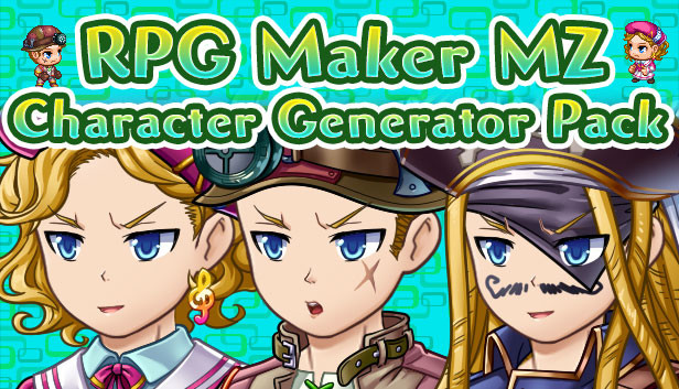 RPG Maker MZ - Character Generator Pack Steam capsule image