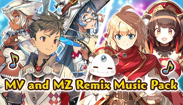RPG Maker MZ - MV and MZ Remix Music Pack Steam capsule image