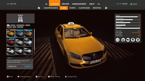 Taxi Life: A City Driving Simulator: experiencia de conducción en Barcelona