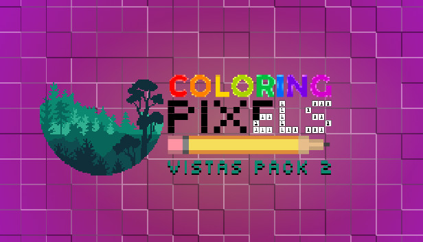 Coloring Pixels - Vistas Pack 2 Steam capsule image