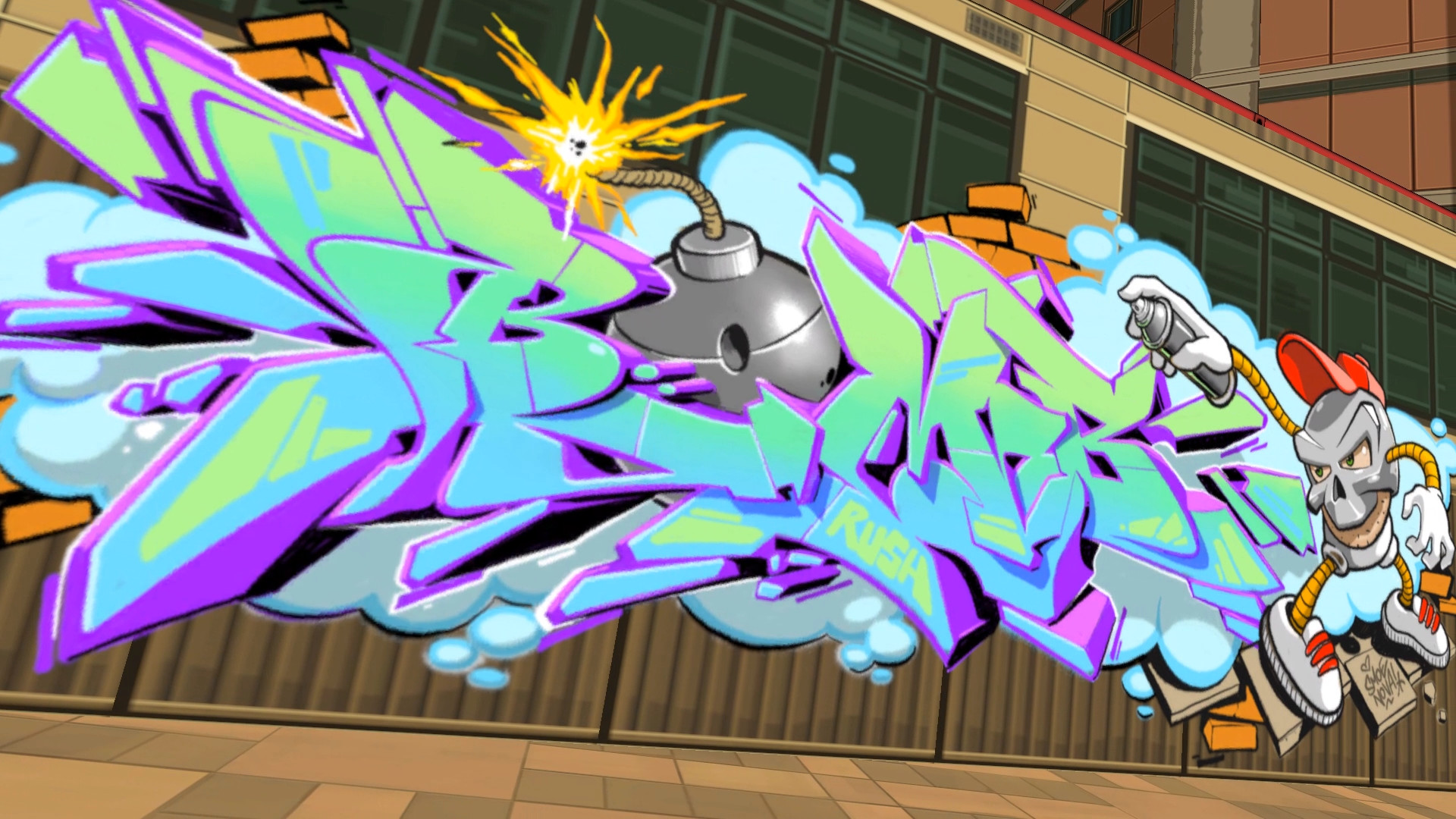 bomb rush cyberfunk steam bomb rush cyberfunk steam