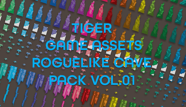 TIGER GAME ASSETS ROGUELIKE CAVE PACK VOL.01 Steam capsule image