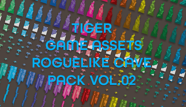 TIGER GAME ASSETS ROGUELIKE CAVE PACK VOL.02 Steam capsule image