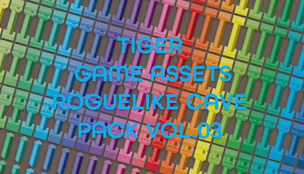 TIGER GAME ASSETS ROGUELIKE CAVE PACK VOL.03 Steam capsule image