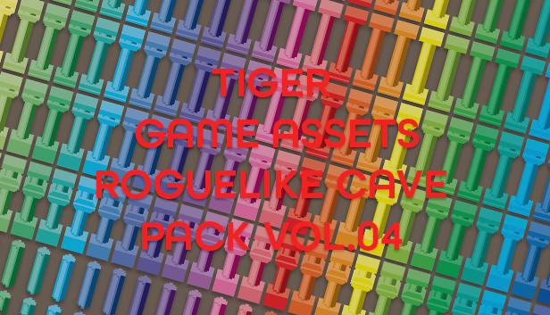 TIGER GAME ASSETS ROGUELIKE CAVE PACK VOL.04 Steam capsule image