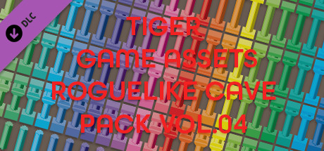 TIGER GAME ASSETS ROGUELIKE CAVE PACK VOL.04 header