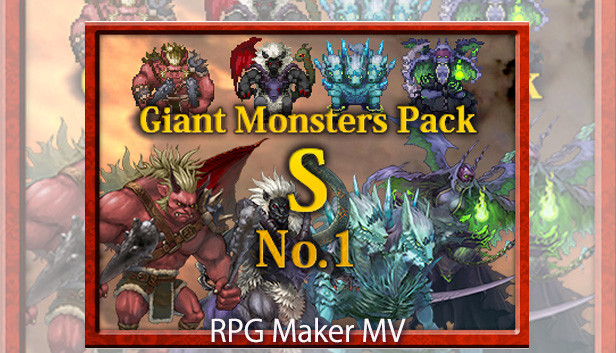 RPG Maker MV - TOKIWA GRAPHICS Giant Monsters Pack S No.1 Steam capsule image