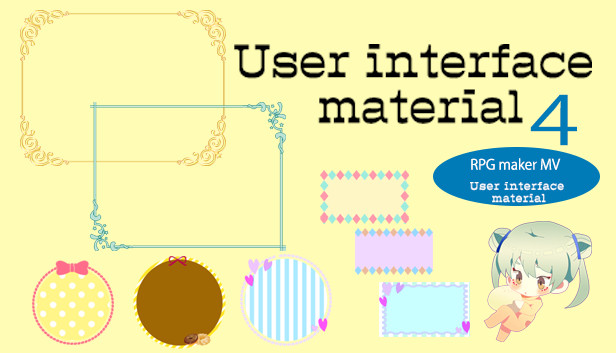 RPG Maker MV - User Interface Material 4 Steam capsule image