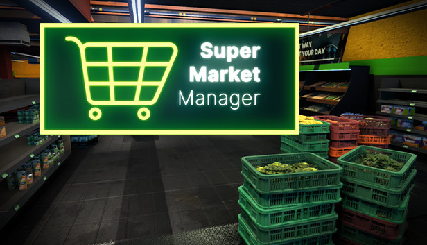 Supermarket Manager Steam capsule image