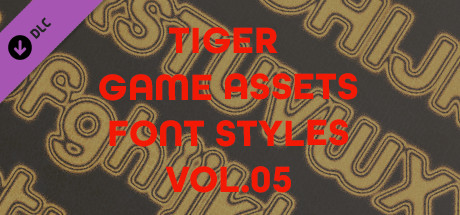 TIGER GAME ASSETS FONT STYLES VOL.05 header