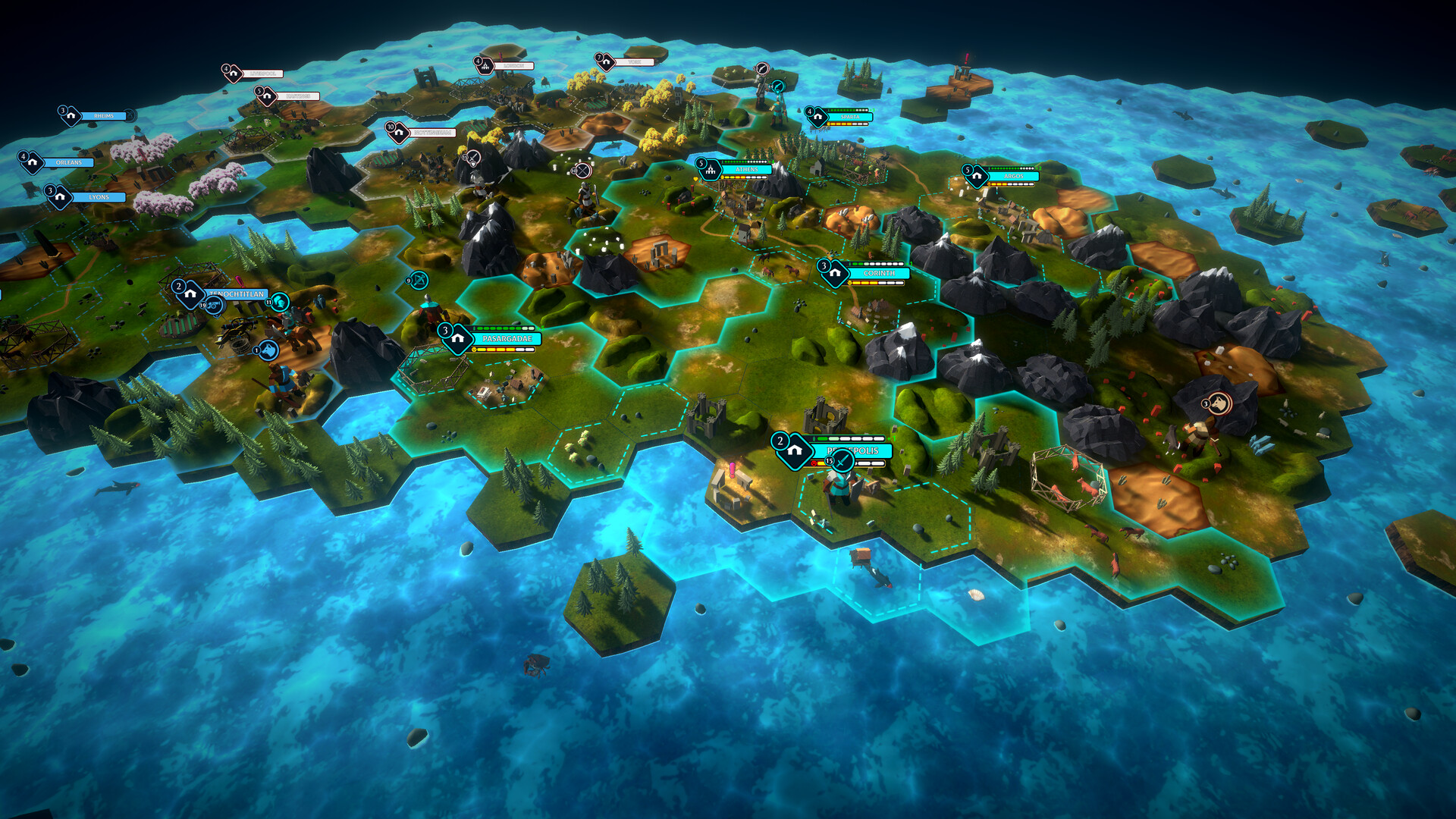 Indie Game Lover Hexarchy