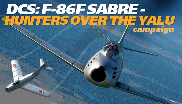 DCS: F-86F Sabre Hunters Over the Yalu Campaign Steam capsule image