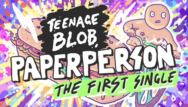 Teenage Blob: Paperperson - The First Single Steam capsule image