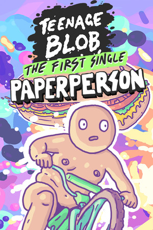 Teenage Blob: Paperperson - The First Single cover art