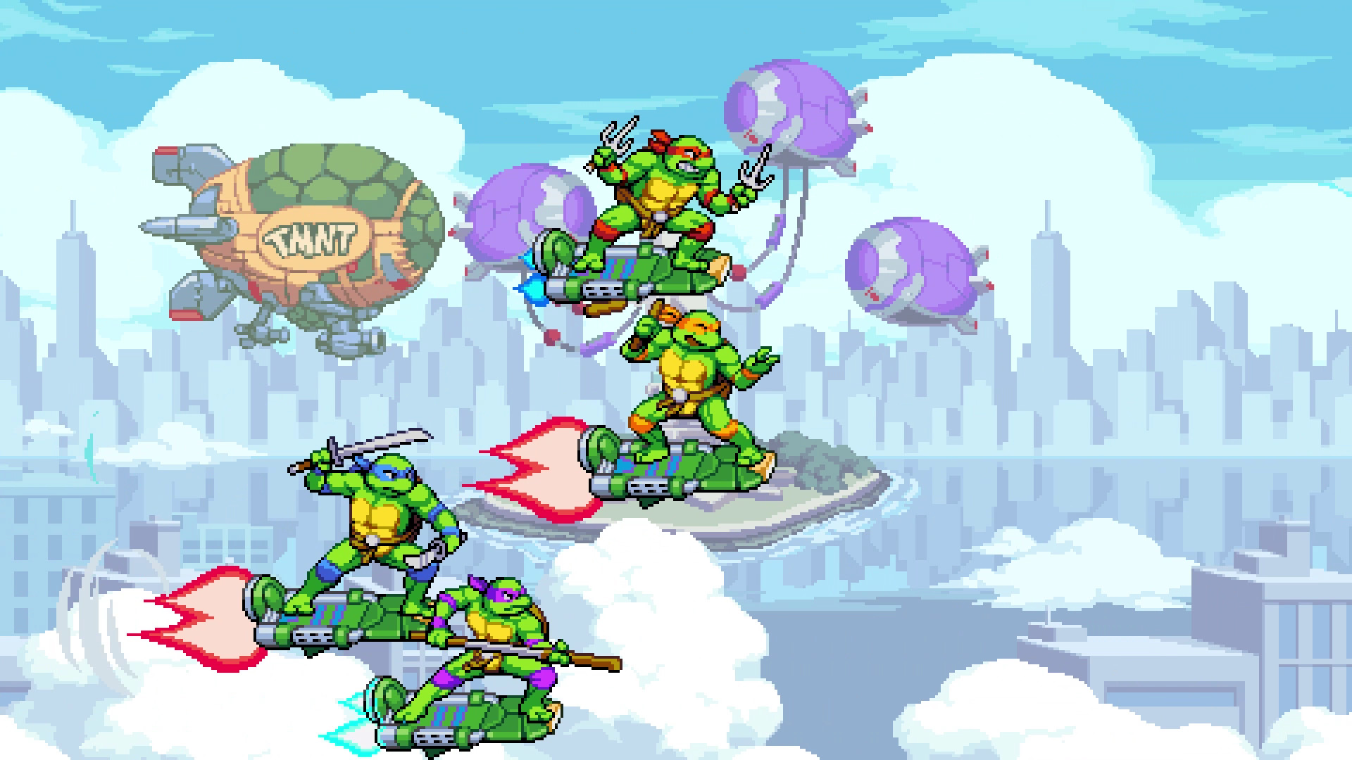 baixar Teenage Mutant Ninja Turtles Shredders Revenge para pc