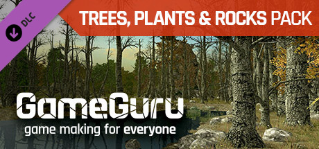 GameGuru - Trees, plants and rocks Pack