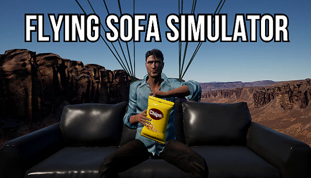 Flying Sofa Simulator Steam capsule image