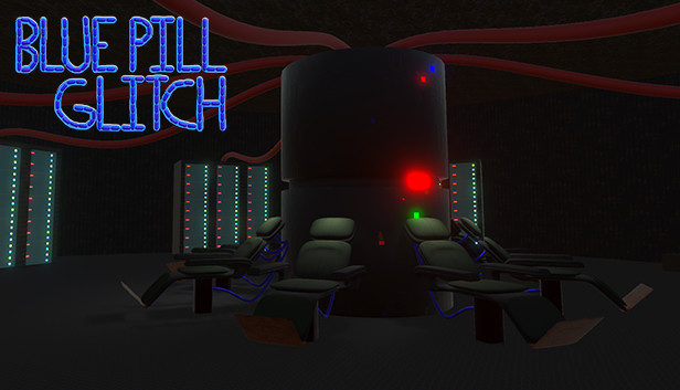 Blue Pill Glitch Steam capsule image