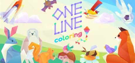 One Line Coloring Cover Image