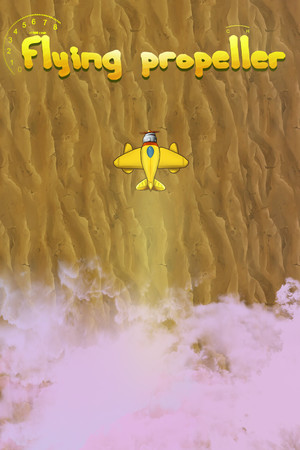 Flying propeller cover art