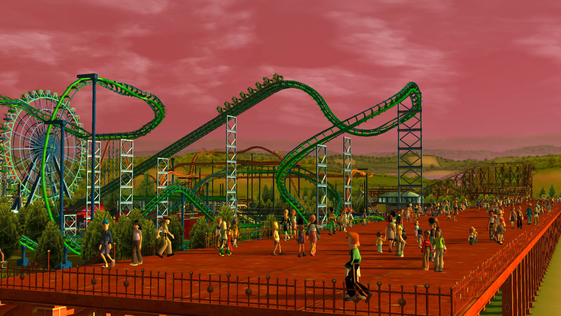 game roller coaster tycoon 3