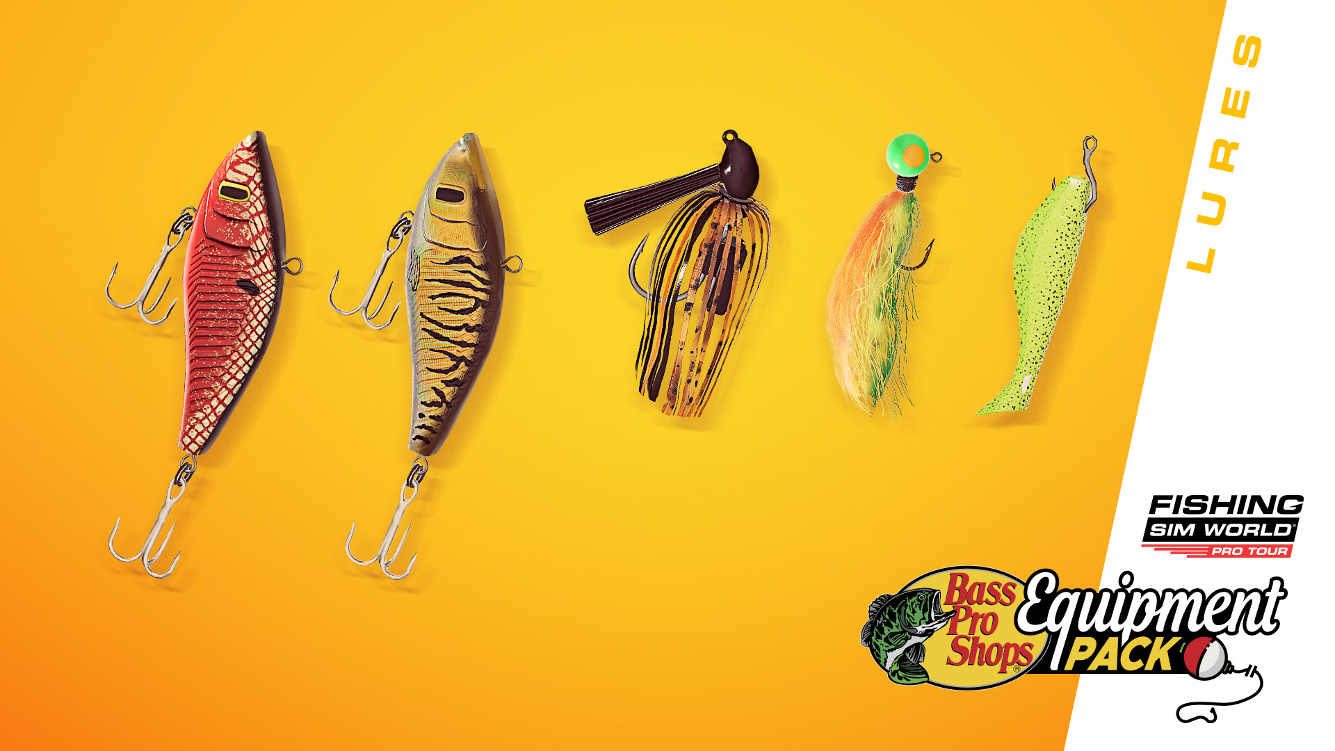 fishing sim world best bass lure