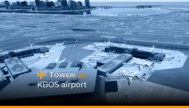 Tower!3D - KBOS airport Steam capsule image