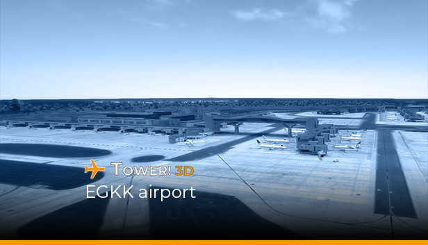 Tower!3D - EGKK airport Steam capsule image