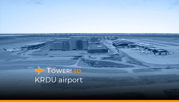 Tower!3D - KRDU airport Steam capsule image
