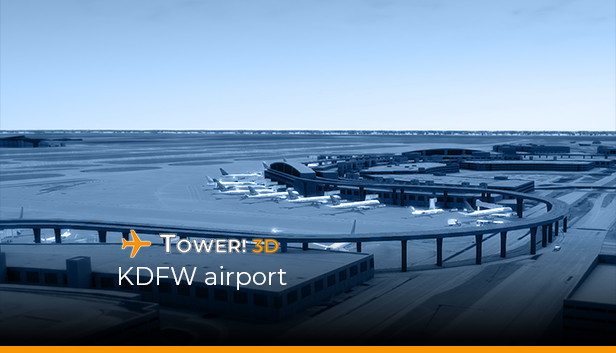 Tower!3D - KDFW airport Steam capsule image