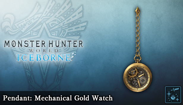 Monster Hunter World: Iceborne - Pendant: Mechanical Gold Watch Steam capsule image