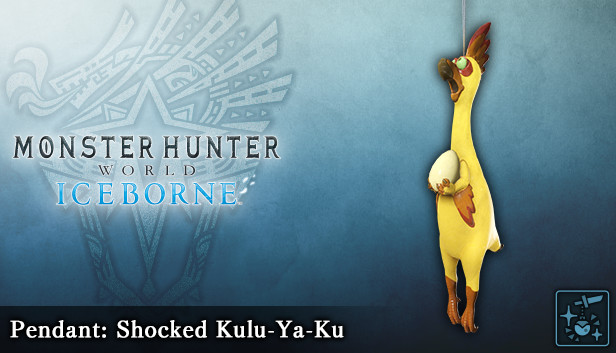 Monster Hunter World: Iceborne - Pendant: Shocked Kulu-Ya-Ku Steam capsule image