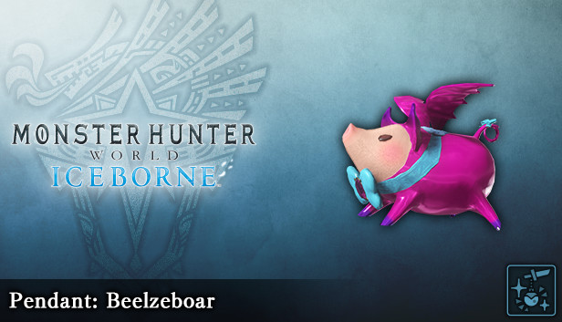 Monster Hunter World: Iceborne - Pendant: Beelzeboar Steam capsule image