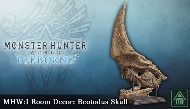 Monster Hunter World: Iceborne - MHW:I Room Decor: Beotodus Skull Steam capsule image