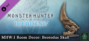 Monster Hunter World: Iceborne - Dekoracje wewnętrzne MHW:I: czaszka Beotodusa