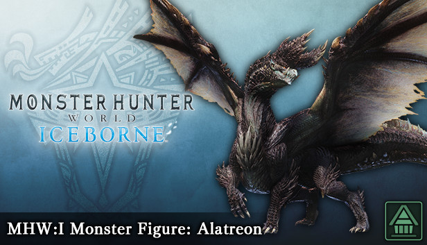 Steam Monster Hunter World Iceborne モンスターフィギュア アルバトリオン