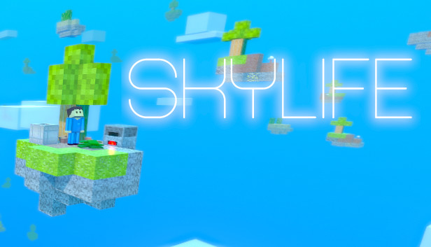 SkyLife: VoxelSurvival Steam capsule image