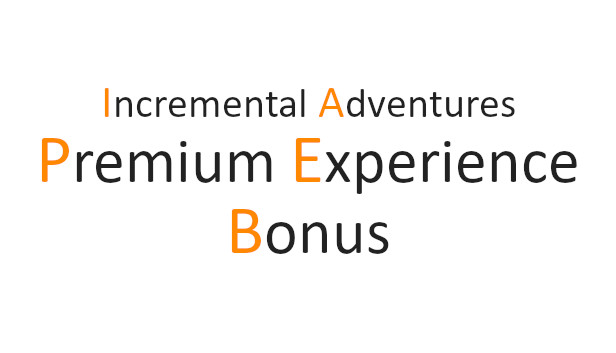 Incremental Adventures - Premium Experience Bonus Steam capsule image
