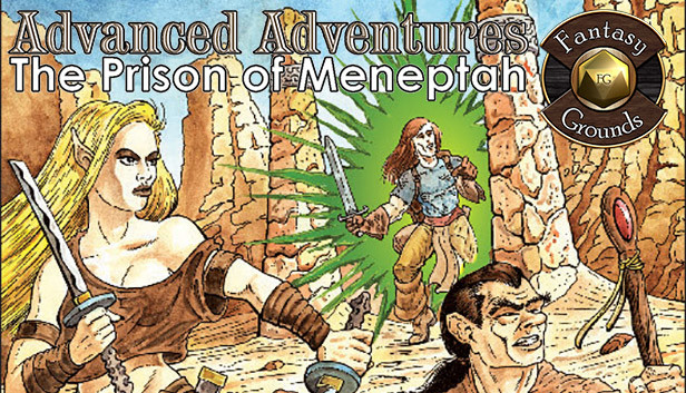 Fantasy Grounds - Advanced Adventures #4: Prison of Meneptah Steam capsule image