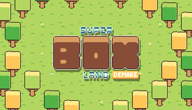 Super Box Land Demake Steam capsule image