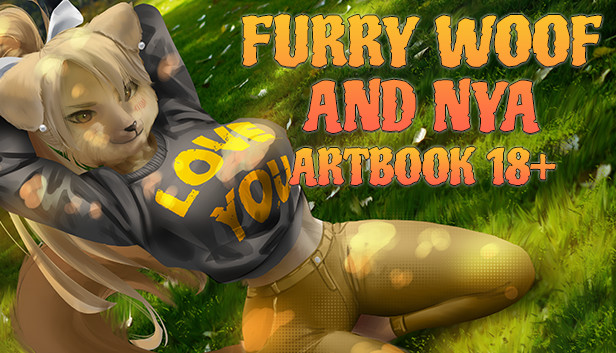 Furry Woof and Nya - Artbook 18+ Steam capsule image