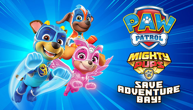 PAW Patrol Mighty Pups Save Adventure Bay on