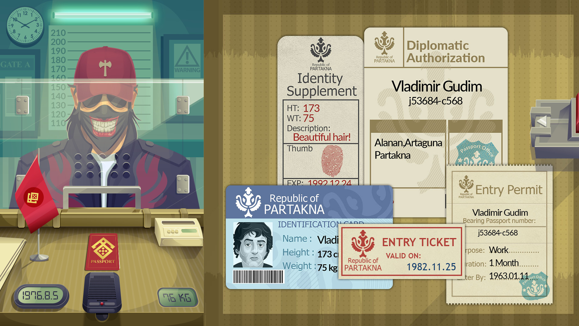 Black Border - аналог Papers, Please выйдет на Android уже первого января