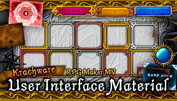 RPG Maker MV - Krachware User Interface Material Steam capsule image
