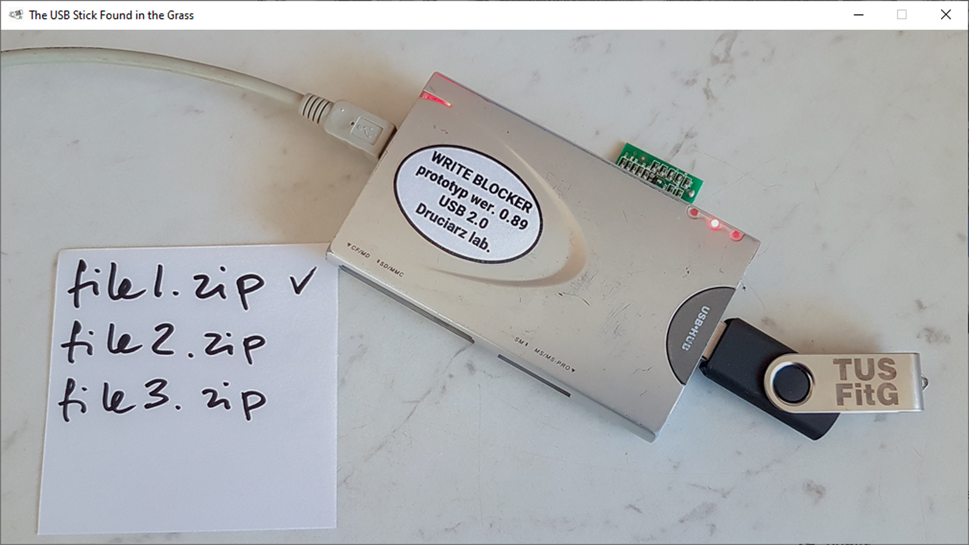 The USB Stick Found in the Grass on Steam