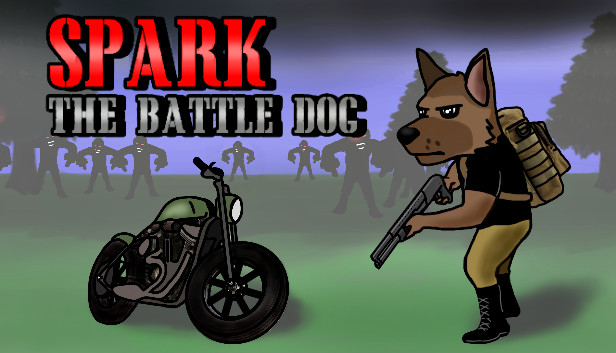 Spark The Battle Dog