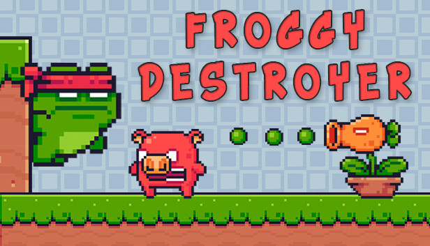 Froggy Destroyer Steam capsule image