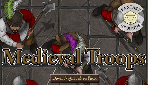 Fantasy Grounds - Devin Night Token Pack 144: Medieval Troops Steam capsule image
