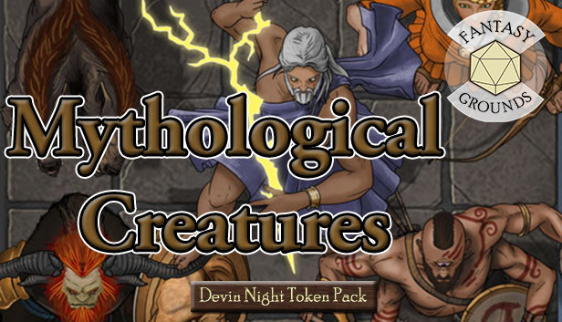 Fantasy Grounds - Devin Night Token Pack 145: Mythological Creatures Steam capsule image