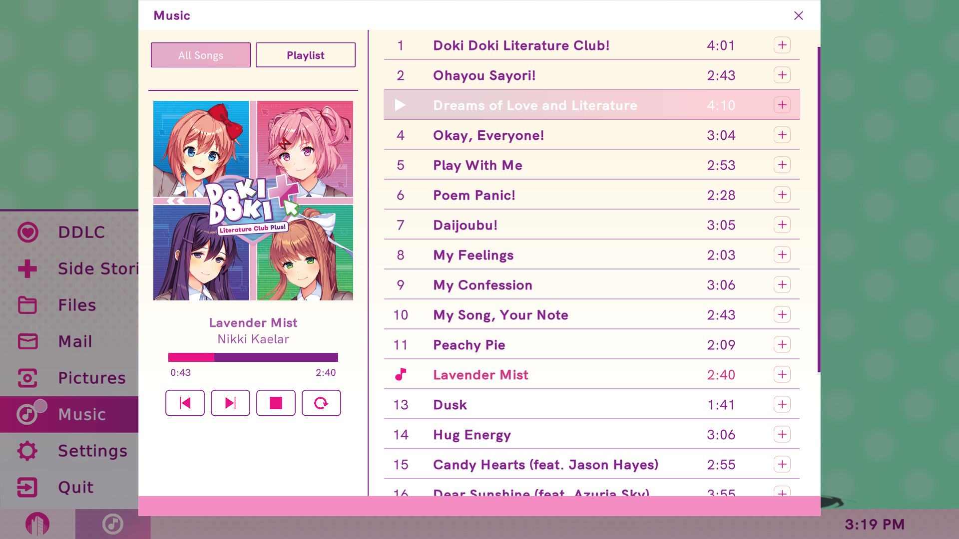 Doki Doki Literature Club COMPLETÃO (STEAM) 